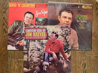 LOT SALE # 22  - Jim Reeves Albums - 3 one low price