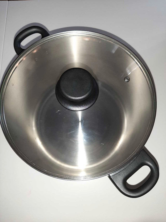 IKEA ANNONS Stainless Pot With Lid 5 L (5.3 Qt) 203.668.09 in Kitchen & Dining Wares in City of Halifax - Image 3