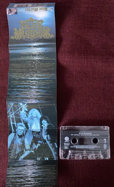Cassette made in Europe. Rare find in this part of the world. Media -Near Mint Sleeve-Near Mint Ship...