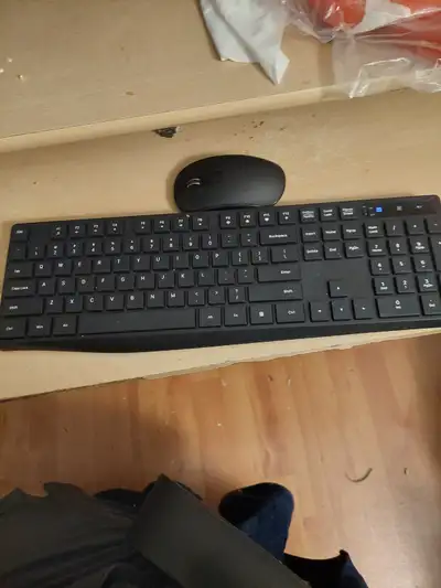 New wireless keyboard and mouse. Used for a few weeks and the wheel quit working on the mouse. Other...