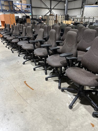 Multiple Matching High Back Rolling Office Chairs