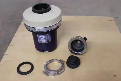 Whirlaway garburator in new condition. This unit has been in storage and has never been in use. 1/2...