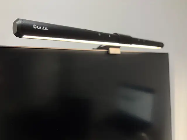 Quntis Monitor Lamp, Screen Light Bar Auto-Dimming Touch Control in Indoor Lighting & Fans in City of Toronto - Image 2