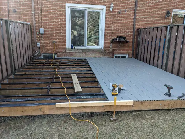Fence and deck installation62863726433538122