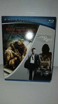 Casino Royale/Black Hawk Down blu-ray