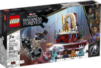 LEGO Black Panther 76213 ~KING NAMOR'S THRONE ROOM~ Building Toy