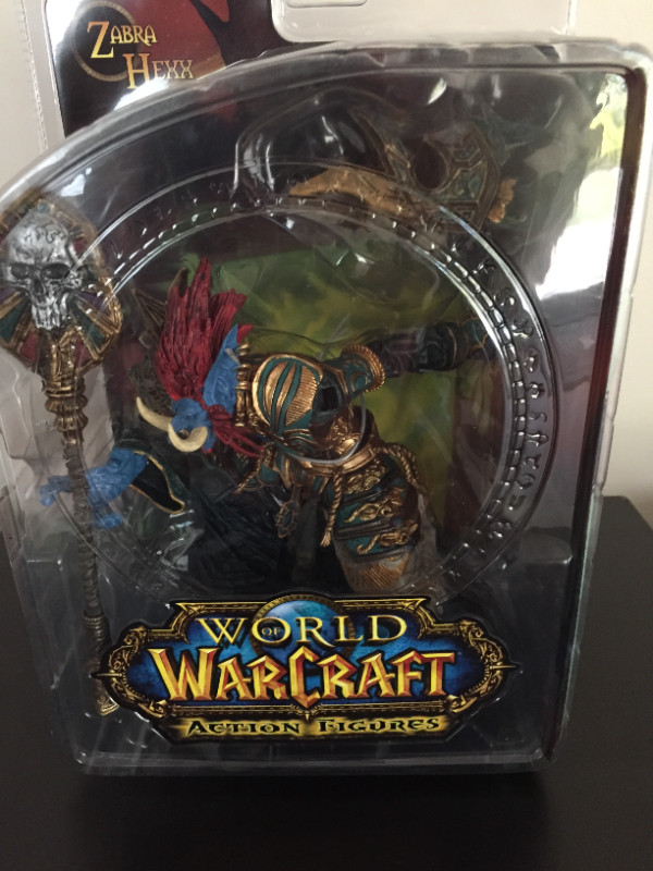 WOW World of Warcraft Zabra Hexx Figure Troll Priest DC - NEW in Arts & Collectibles in City of Toronto