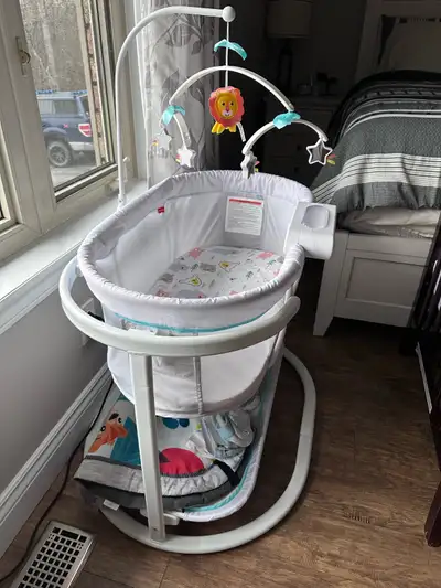 Bassinet bought early May 2025 used for a couple of months and is no longer needed like new conditio...