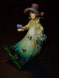► N.O.T.L. - Vintage Hand Crafted and Painted - The Tin Lady