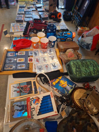 Various of antique and tens of thousands of hockey cards 