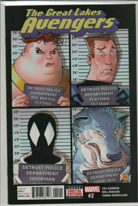 The Great Lakes Avengers #2 MARVEL COMICS ZAC GORMAN,  VF/NM.