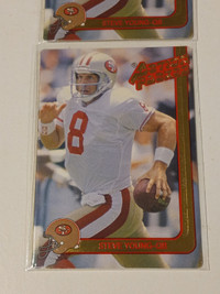 Football Cards Steve Young HOF Action Packed Rookie Update Lot 2