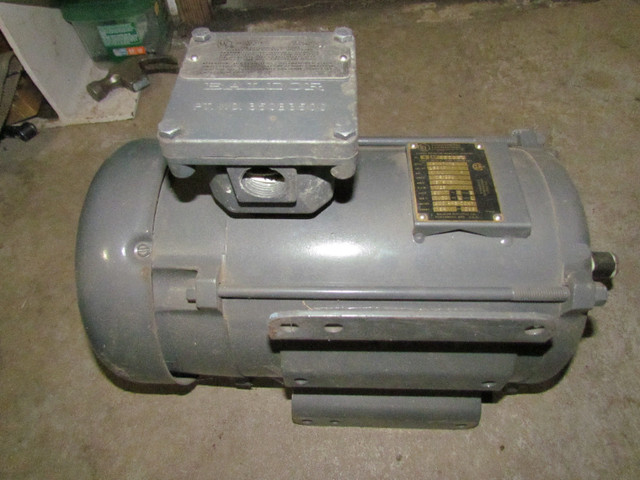 New Baldor 1-1/2 hp. single phase 115/230 volt. in Other Business & Industrial in Red Deer - Image 4