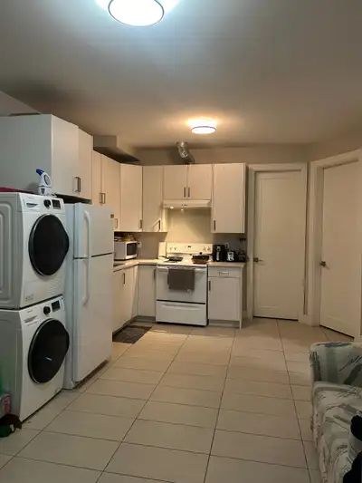 It’s a 2-bedroom basement, and one bedroom will be available starting January 1st. - girls only Opti...