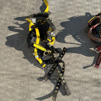 Logging climbing harness