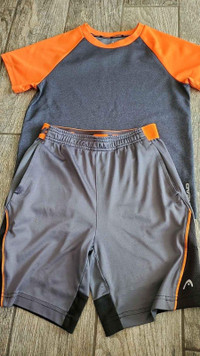 Sport set for 7-8 boy top and shorts