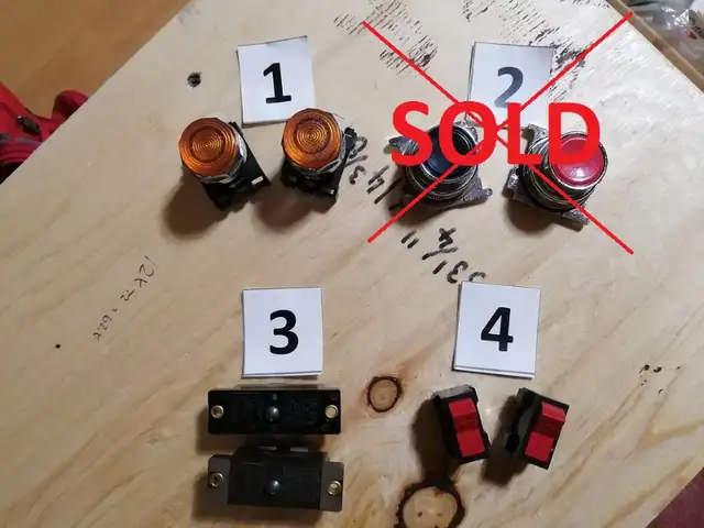 NEW Eaton Cutler Hammer Push Button Limit Rocker Switches - 6 in Electrical in Oshawa / Durham Region - Image 2
