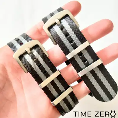 Ballistic (Seatbelt) Nylon NATO Straps | Time Zero Richmond Hill, View more