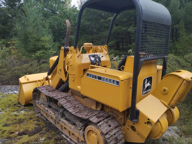 John Deere 350b diesel crawler Dozer + winch in Heavy Equipment in Markham / York Region - Image 2