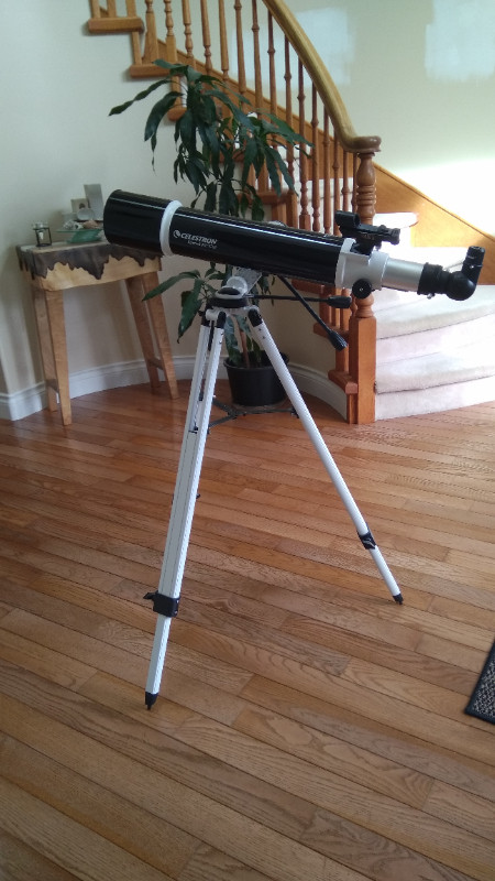 Celestron Omni Az 102 Telescope in Hobbies & Crafts in Campbell River - Image 2