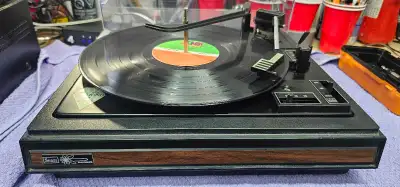 BSR Sears Stereo Turntable Record Player , View more