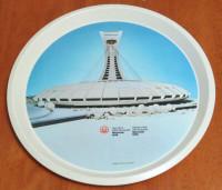 Games of the XX1 Olympiad Montreal 1976 Plastic Souvenir Plate