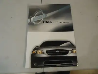 2000/2001 Nissan Cars & Trucks Brochure. New. See Pictures. Maxima, Pathfinder, Altima, Xterra, Sent...