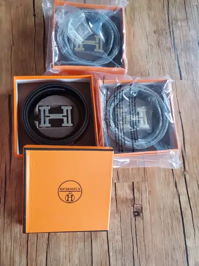 Ladies size M/L imitation designer belts - New in box. $10 ea, View more