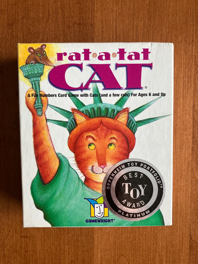 Rat-a-Tat Cat Game by Gamewright, Complete dans Jouets et jeux  à Ville de Montréal - Image 4