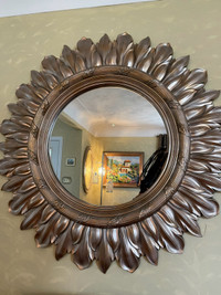 Large Decorative Round Mirror 