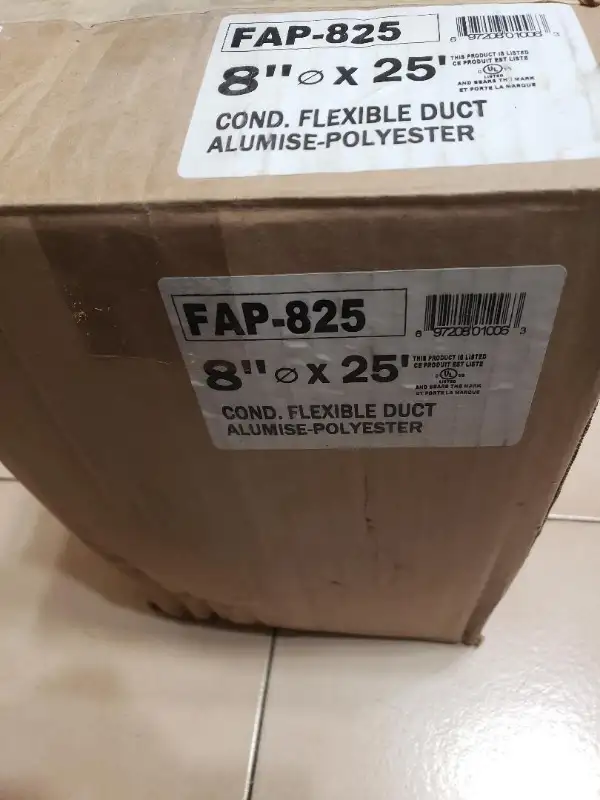 8 inch Flexible Duct in Other in City of Montréal - Image 2