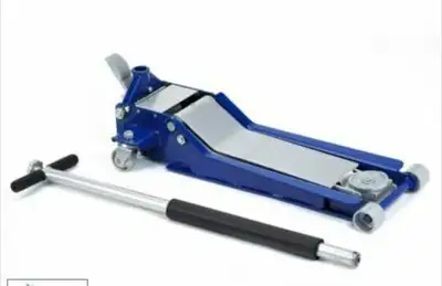 LOW PROFILE / HIGH LIFT FLOOR JACK LONG HANDLE—Industrial Grade, View more