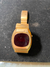 Vintage Red LED Wrist Watch