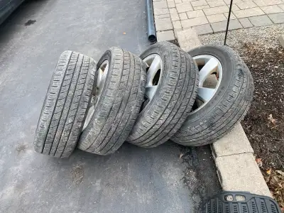 Lexus RX350 Tires and Rims - 235/5.5R18 - 70% Thread, good for 2 yrs - Rims in good condition Contac...
