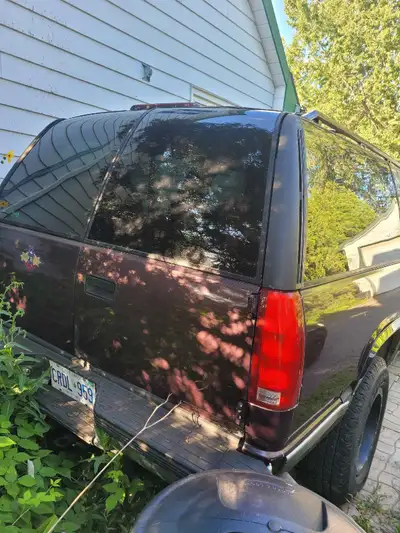 97 Suburban, running good with new brakes, all systems working, new brakes and brake lines, tranny r...