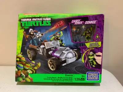 This item was purchased and never opened. It's Casey Jones and Donnie Turtle Racer. P/u only in Coll...