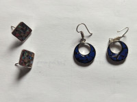 Antique mexico 925 Silver earrings