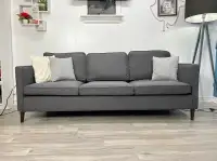 Grey sofa - Delivery available 