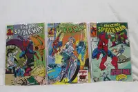 Spiderman Marvel Comics Lot of 3 Thin Ice Series