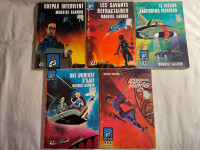 Maurice Gagnon - série Unipax volumes 1 à 5 (1965-1966)