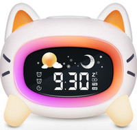 Kids Alarm Clock, Ok to Wake Clock for Kids with Night Lights 