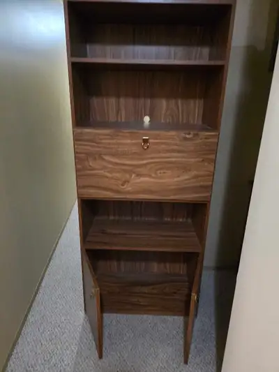 One piece cabinet in really good condition its 69"x H 31"x W 15"shelf and asking $90 OBO for it.
