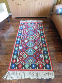 Vintage Authentic Colorful Natural Wool and Handwoven Rugs