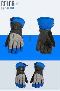 Winter Ski Gloves Waterproof Windproof Men's Snowboard Snow Work