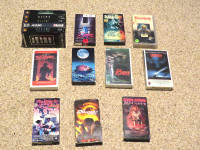 15 HORROR MOVIE ON VHS