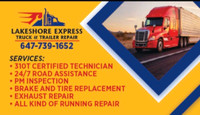 Truck repair mobile service 24/7