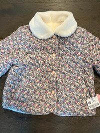 Girls spring jacket reversible sz 2T NWT ret $150usd
