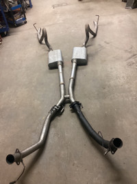 used  87-93 mustang GT 5.0 foxbody 2-1/2 in full H pipe exhaust