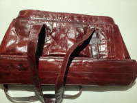 Vintage eel skin purse