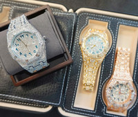 Iced out watches 